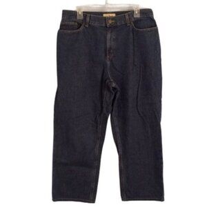 L.L. Bean Size 14P Jeans Womens Classic Curvy Fit 100% Cotton Blue Denim Petite